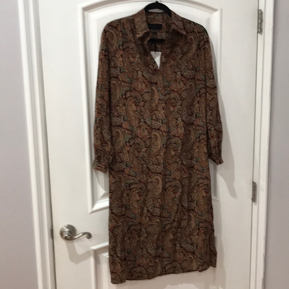 Nili LotanThe Real Real beautiful 100% silk maxi dress size S